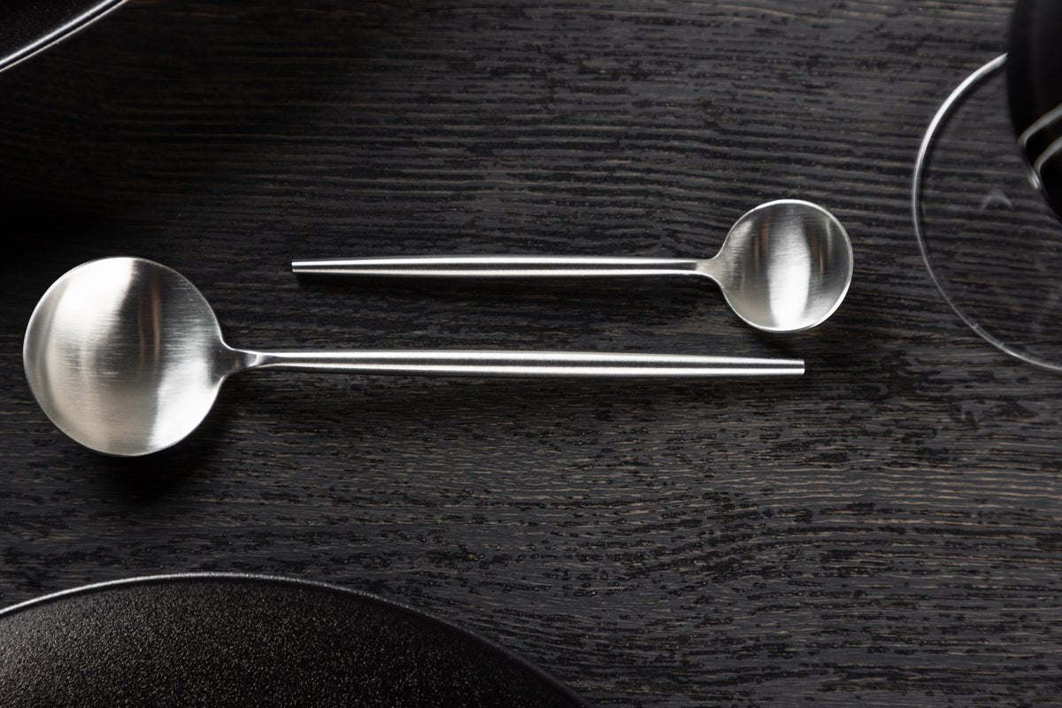 Bestekset 24 Delig Rvs Zilver Modern Tafelbestek Glanzend