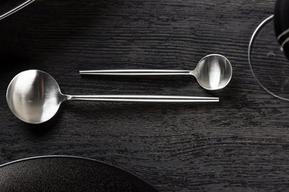Bestekset 24 Delig Rvs Zilver Modern Tafelbestek Glanzend