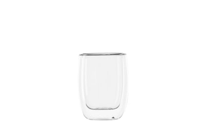 Koffiekopjes Glas Transparant 2 Stuks Modern Hittebestendig Ø7 Ø8