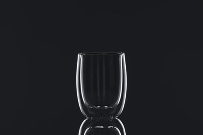 Koffiekopjes Glas Transparant 2 Stuks Modern Hittebestendig Ø7 Ø8