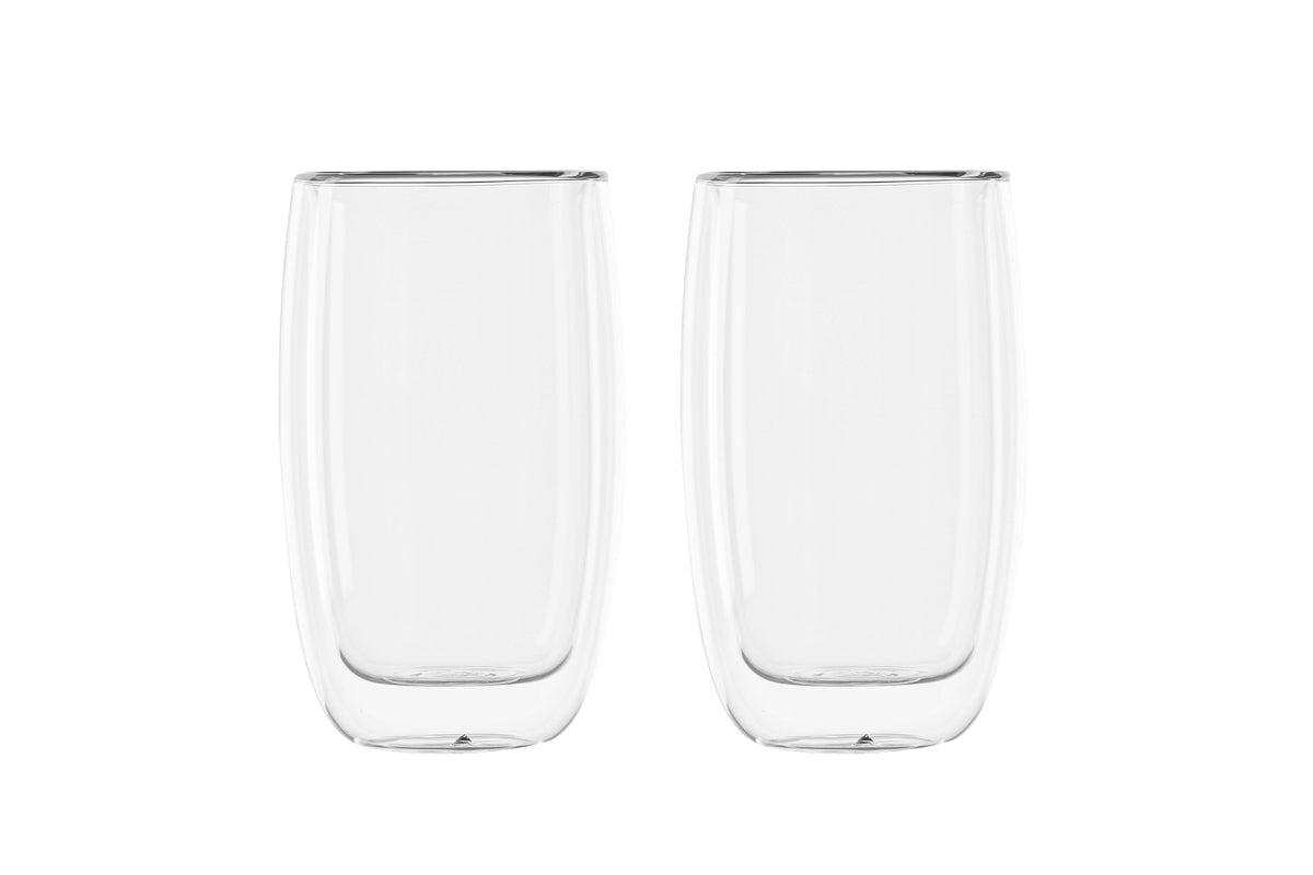 Koffiekopjes Glas Transparant 2 Stuks Modern Hittebestendig Ø7 Ø8