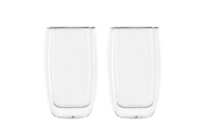 Koffiekopjes Glas Transparant 2 Stuks Modern Hittebestendig Ø7 Ø8