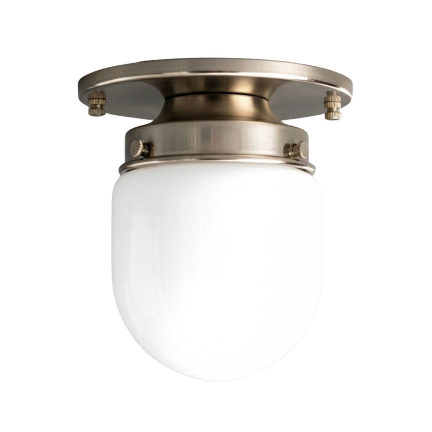 Opaal Glazen Wandlamp & Plafondlamp Dubbelfunctie Modern Design Messing