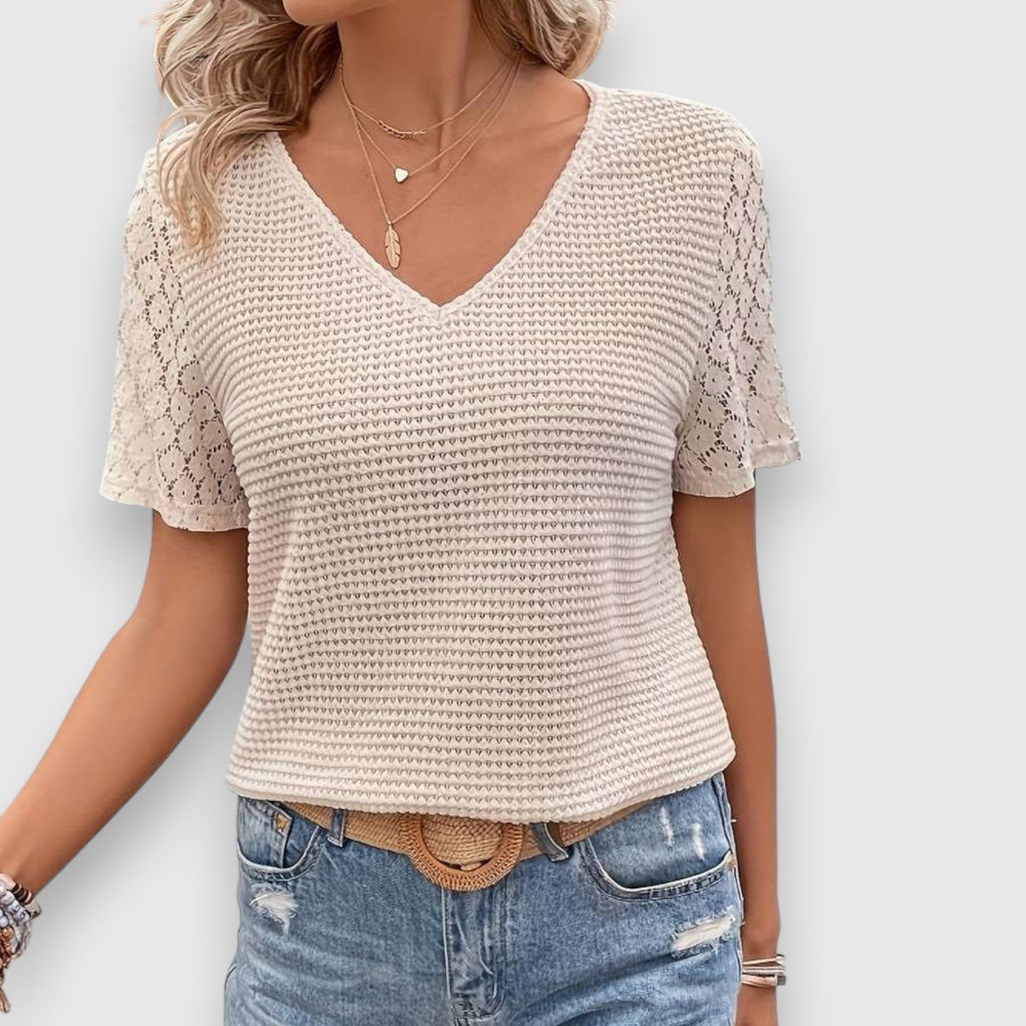 Dames Blouse Lichtgewicht Comfortabele Pasvorm