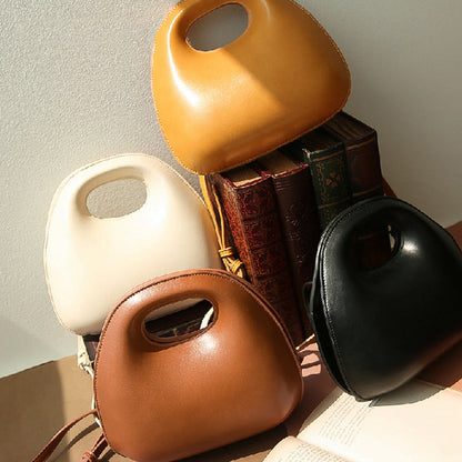Dames Handtas Rond Handvat Elegante Stijl