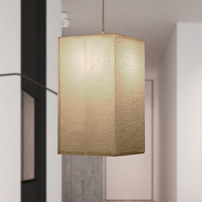 Japanse Rijstpapieren Hanglamp Wit Cilinder E26/E27 Woonkamer Slaapkamer Scandinavisch
