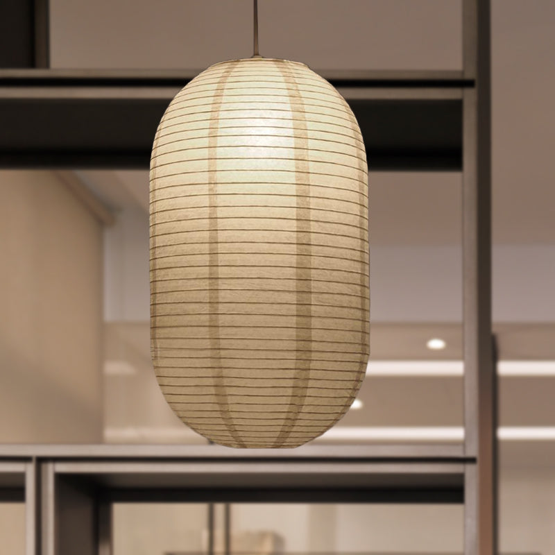 Japanse Rijstpapieren Hanglamp Wit Cilinder E26/E27 Woonkamer Slaapkamer Scandinavisch