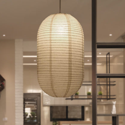 Japanse Rijstpapieren Hanglamp Wit Cilinder E26/E27 Woonkamer Slaapkamer Scandinavisch
