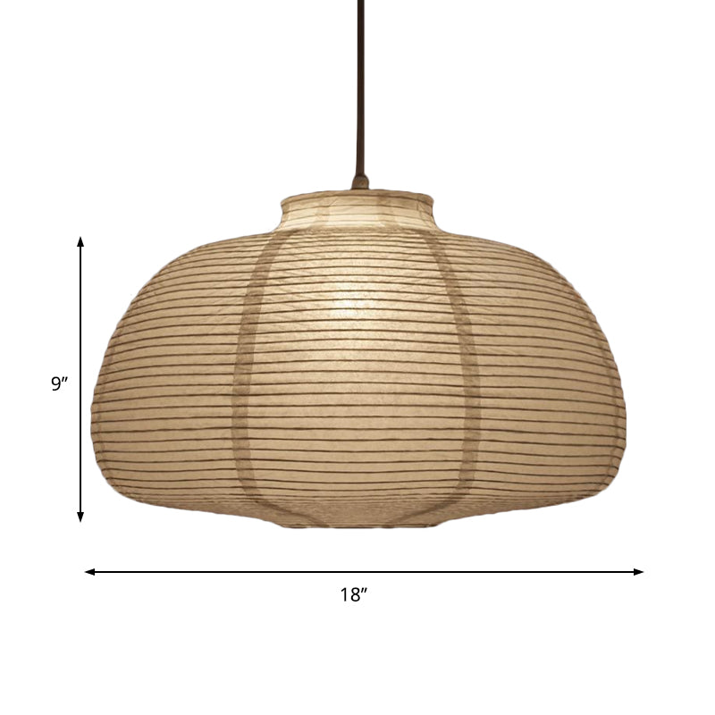Japanse Rijstpapieren Hanglamp Wit Cilinder E26/E27 Woonkamer Slaapkamer Scandinavisch