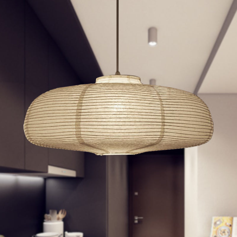 Japanse Rijstpapieren Hanglamp Wit Cilinder E26/E27 Woonkamer Slaapkamer Scandinavisch