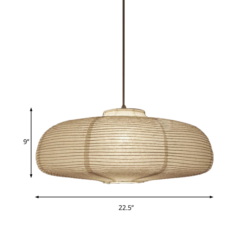 Japanse Rijstpapieren Hanglamp Wit Cilinder E26/E27 Woonkamer Slaapkamer Scandinavisch