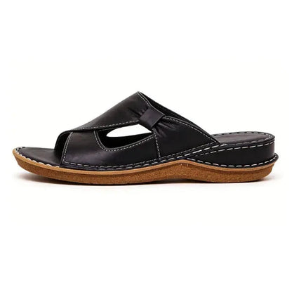 Comfortabele Leren Sandalen met Voetboogondersteuning voor Dames Maat 35-43