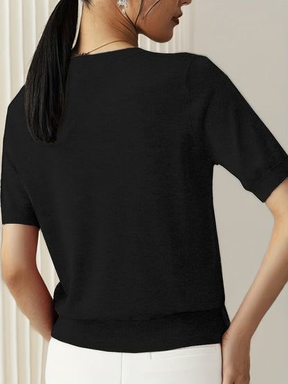 Dames T-Shirt Comfortabele Stijlvolle Top