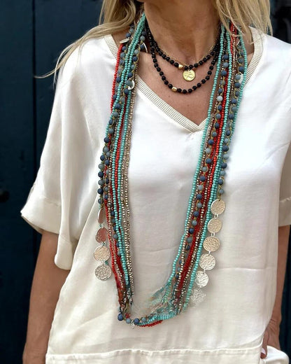 Vrouwelijke Zomerset Top en Broek Comfortabel - StudioMarella