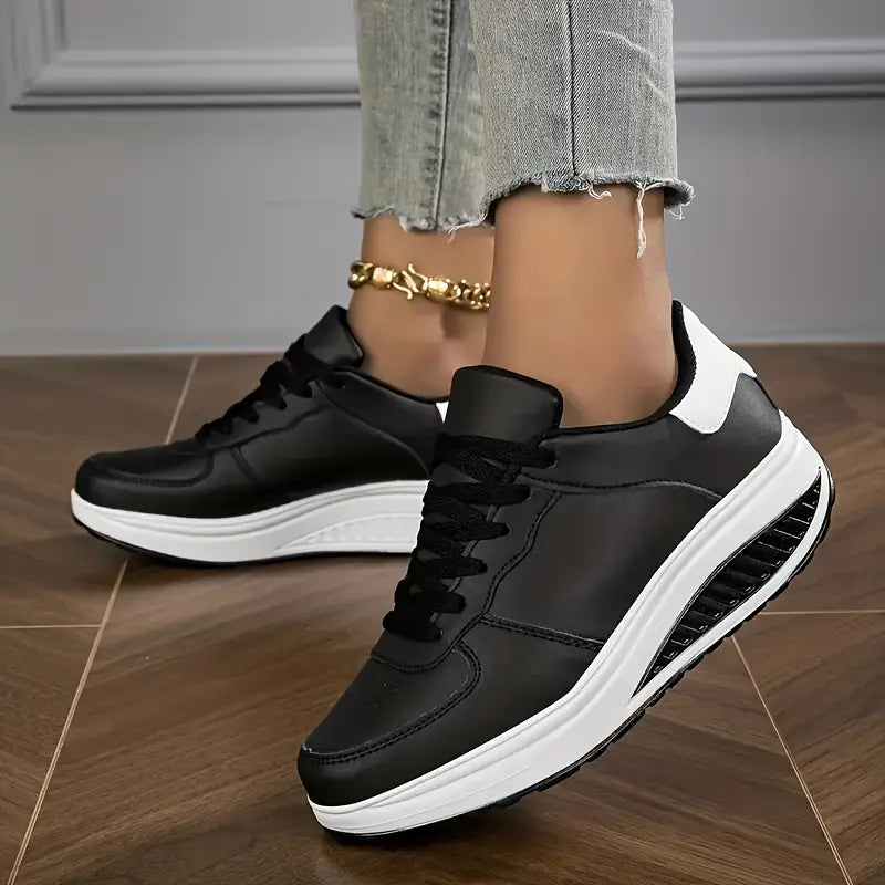 Dames Platformsneakers Comfortabele Pasvorm