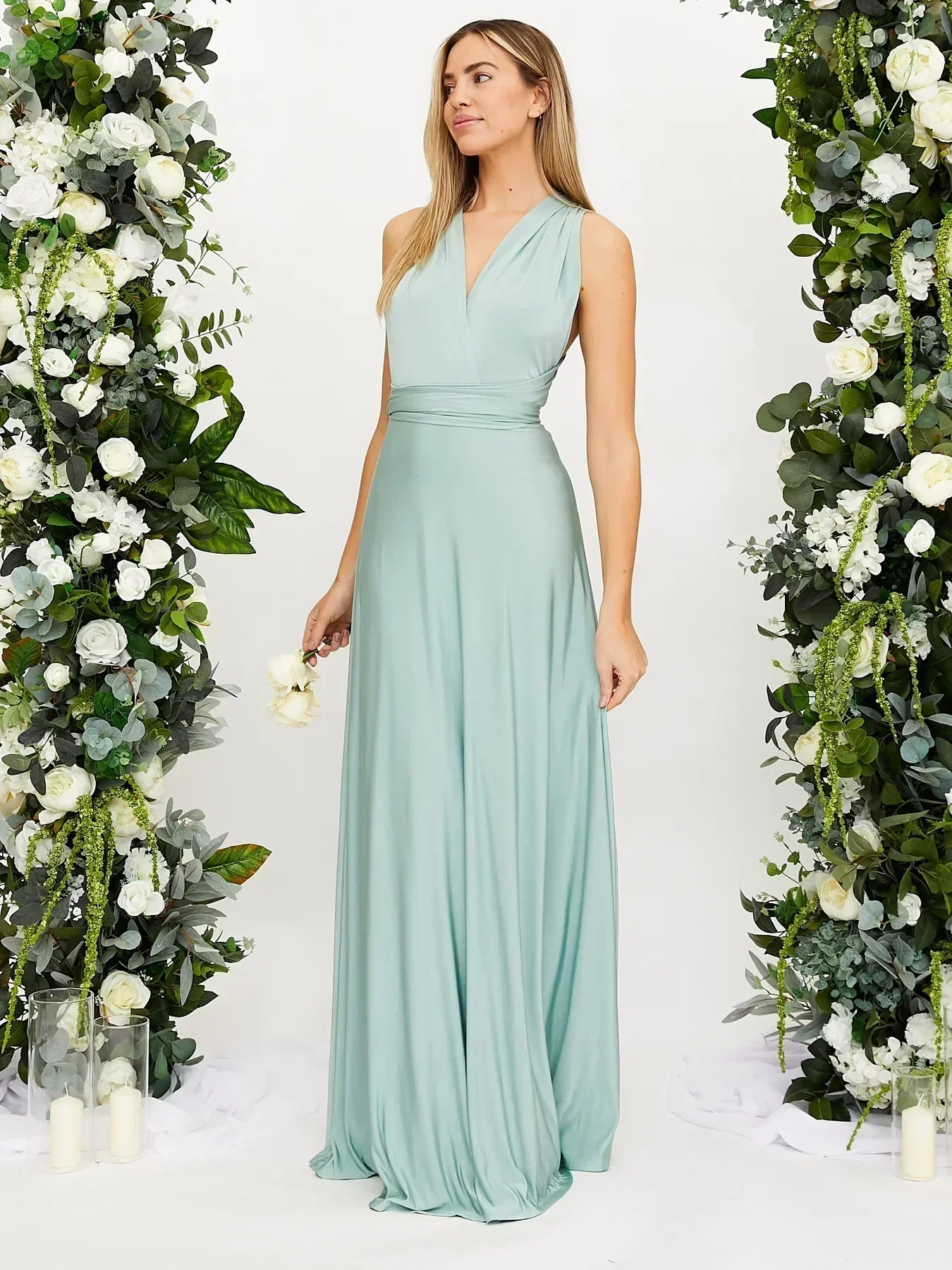 Elegante Jurk Met Meerdere Mogelijkheden