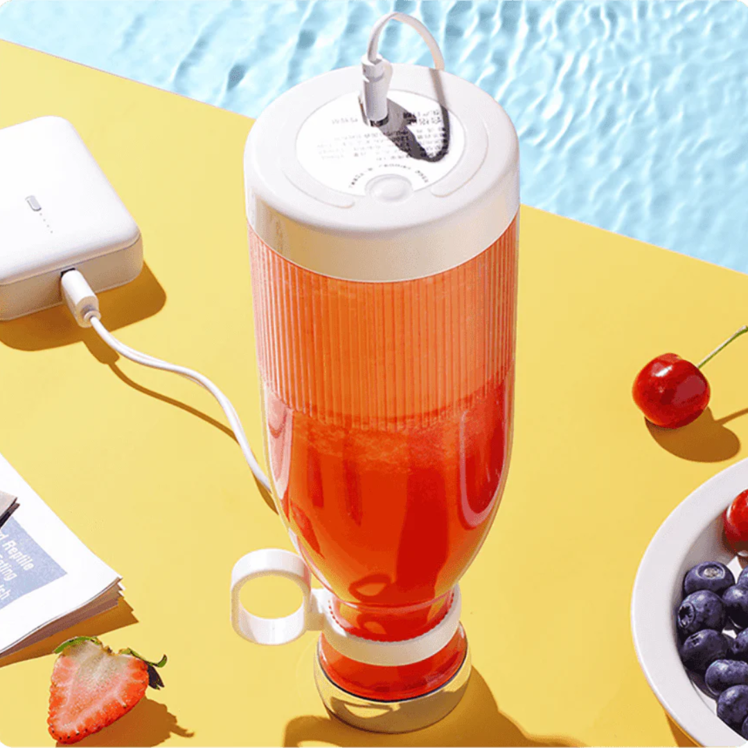 Draagbare Smoothie Blender Met Oplaadbare Accu Voor Onderweg
