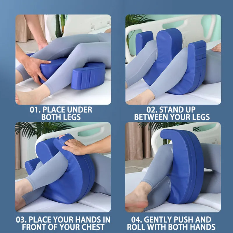 Antislip Draaihulp Kussen voor Ouderen – Eenvoudig Draaien in Bed – Drukverdeling & Doorbloeding