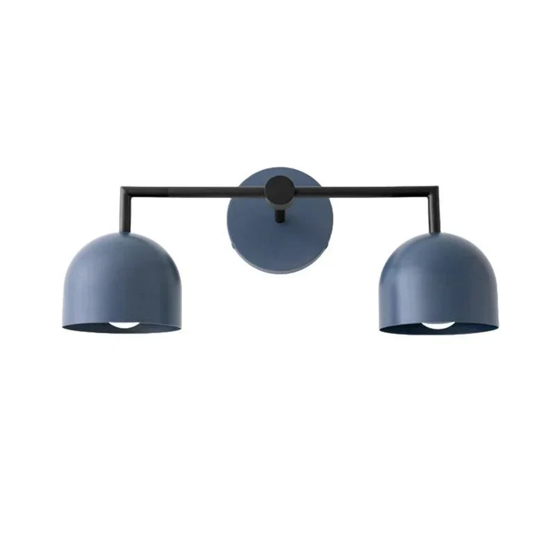 Koepelkapjes Wandlamp Modern Scandinavisch Metaal Zwart Messing 2-3 Lichtpunten Badkamer Hal Slaapkamer Sfeerverlichting
