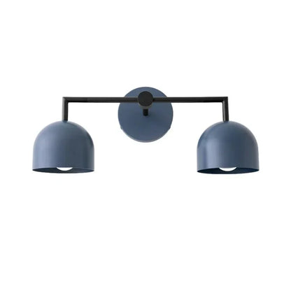 Koepelkapjes Wandlamp Modern Scandinavisch Metaal Zwart Messing 2-3 Lichtpunten Badkamer Hal Slaapkamer Sfeerverlichting