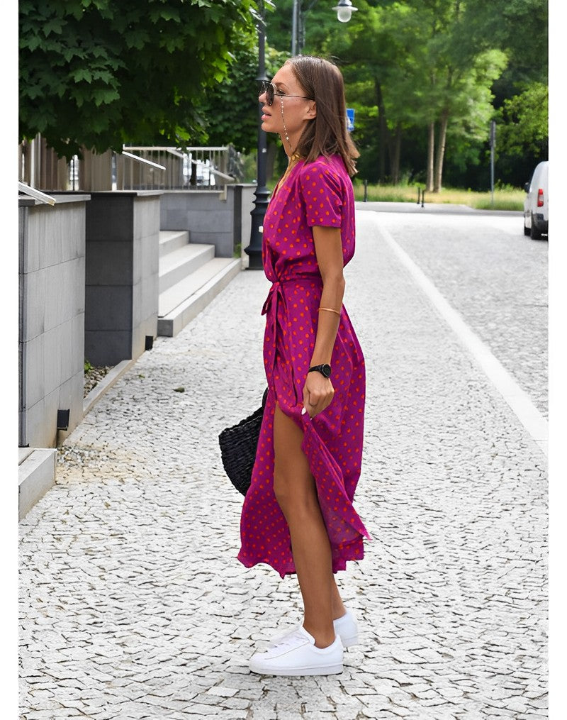 Dames Jurk Bloemenprint Lente Zomer Collectie