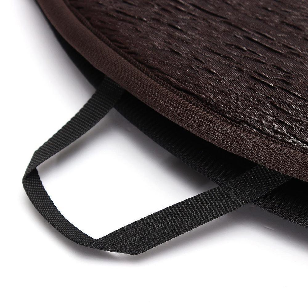 Draaibaar Zitkussen 360° Memory Foam Comfort Zwart Beige Koffie Rood Antislip voor Auto Kantoor Thuis Mobiliteitsondersteuning Ergonomische Zithulp