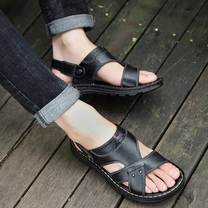 Mode Sandalen van Leer Charles