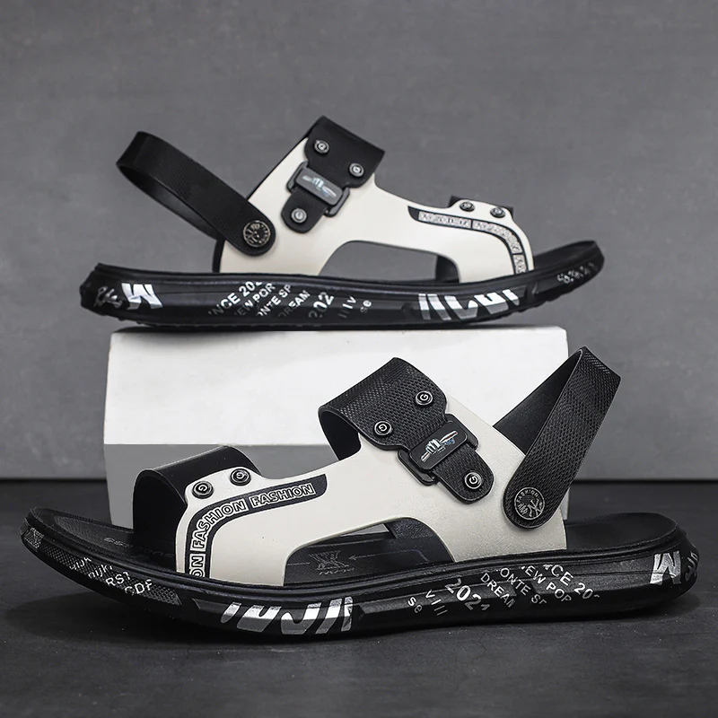 Elegante Lederen Sandalen voor Heren