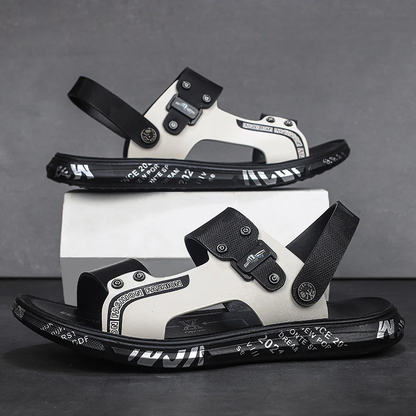 Elegante Lederen Sandalen voor Heren