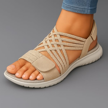 Dames Sandalen Gevlochten Comfortabele Pasvorm