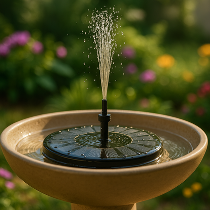 Zonne-energie Fonteinpomp voor Vijver Vogelbad en Tuin met Automatische Werking