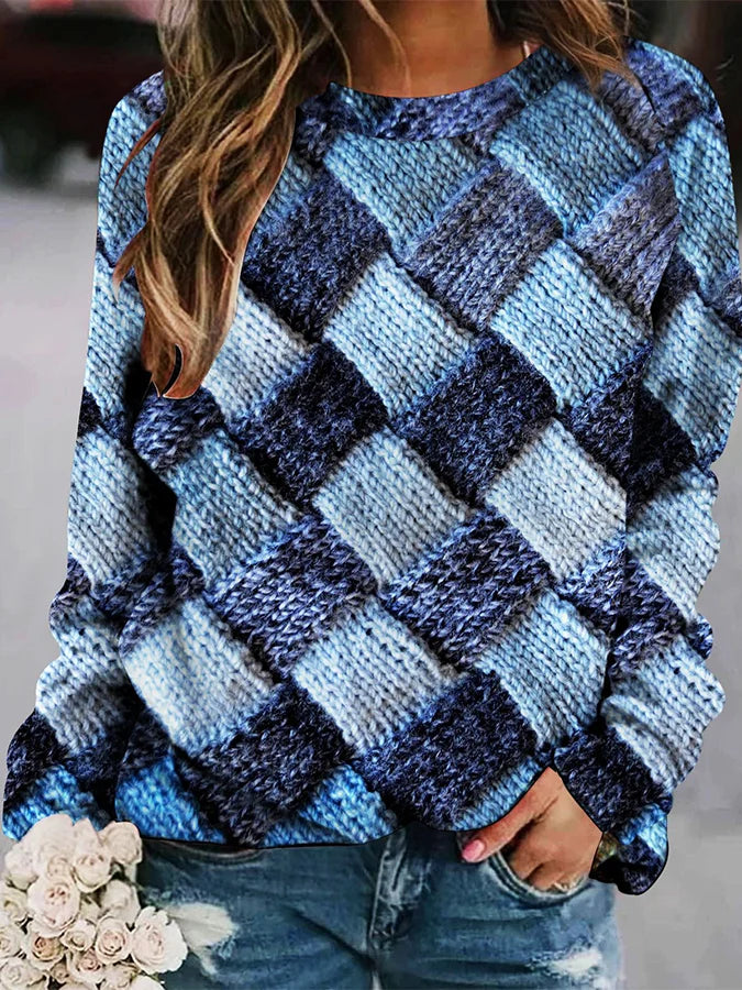 Leuke Sweatshirt met Grappige Print voor Mannen en Vrouwen