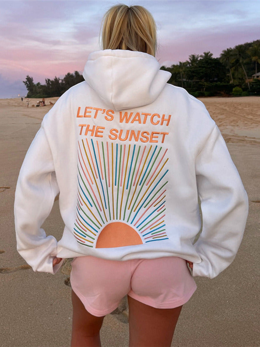Unisex Hoodie Comfortabele Pasvorm Surferstijl - StudioMarella