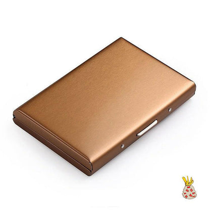 Kaarthouder met RFID-Bescherming Metalen Cardclip Zilver Zwart Goud