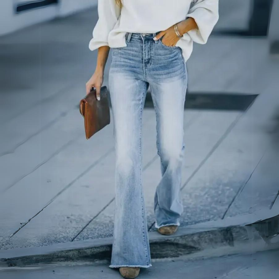 Vintage High Waist Jeans voor Vrouwen Stijlvol en Comfy