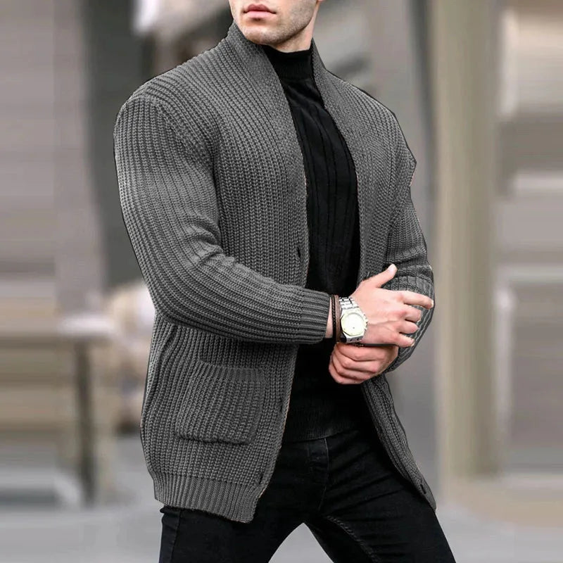 Gebreide Vest Heren Modern Streetwear Stijl