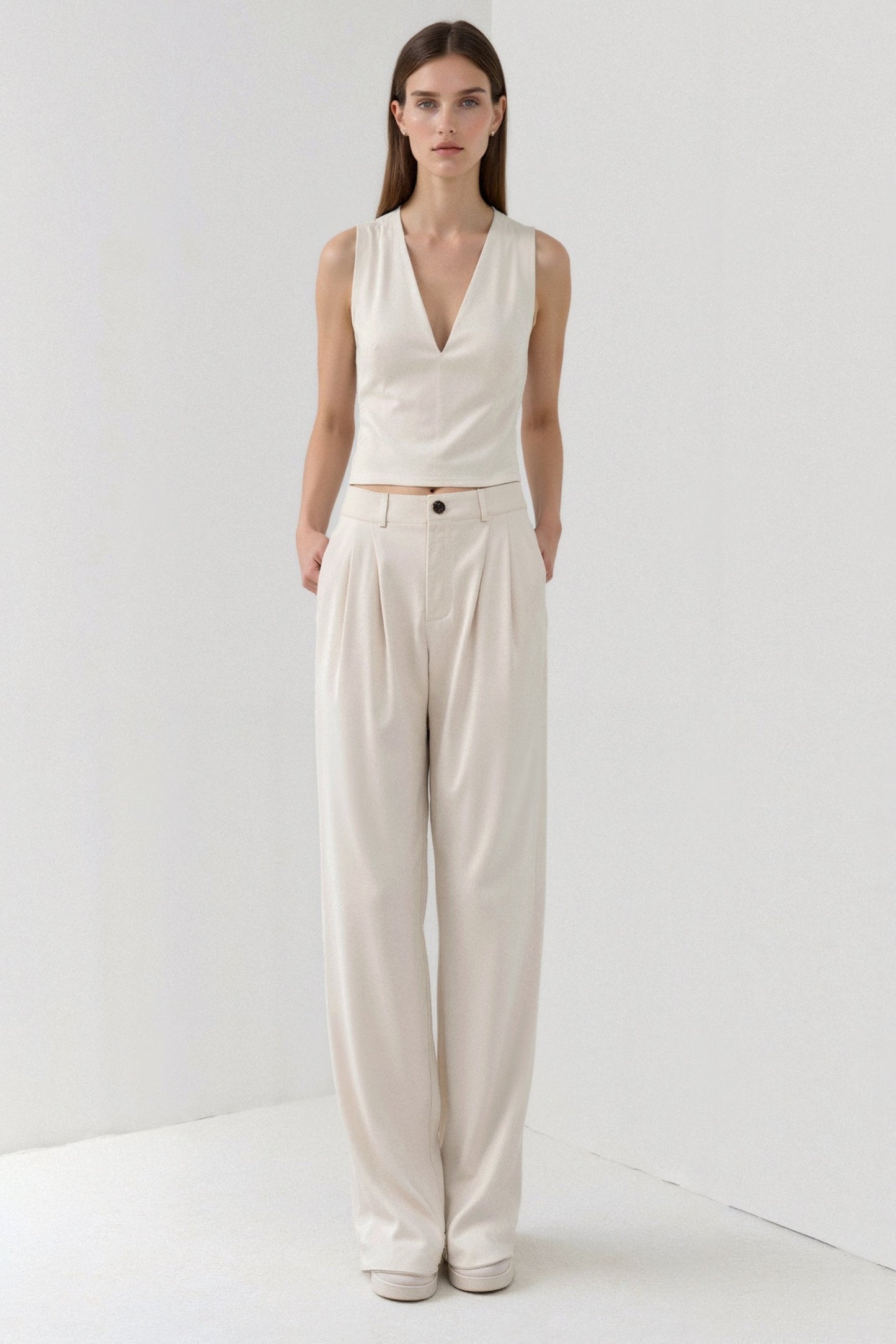 Damesrokbroek Plissé Zwart Elegant Rokstijl