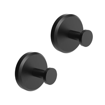 Handdoekhaak zonder Boren RVS Zuignap Badkameraccessoire Muurbevestiging Houder Handdoekhouder Zwart Zilver Goud Modern