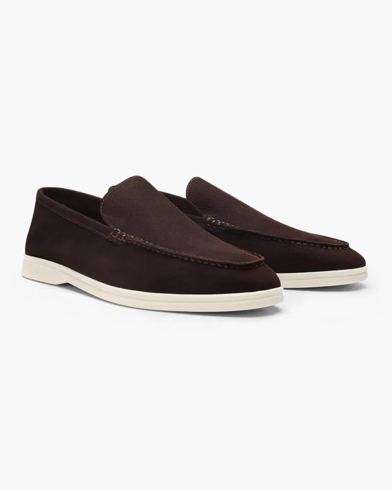 Lederen Loafer Heren Cowhide Vintage Look