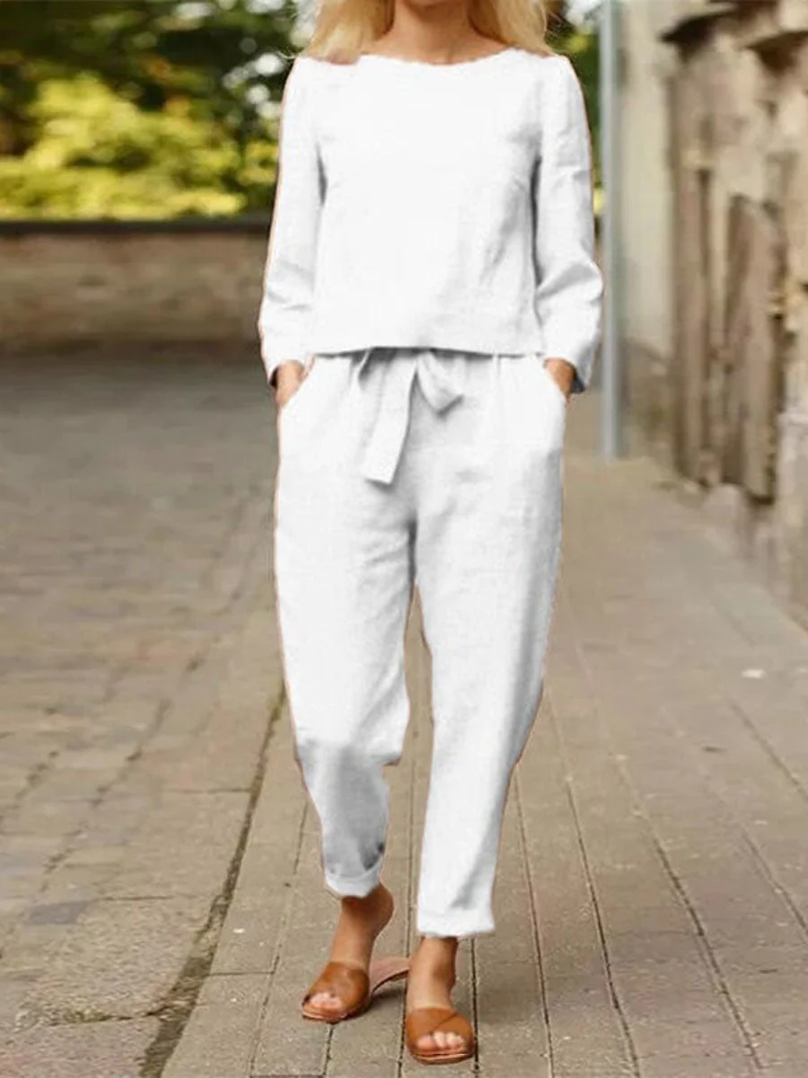 Dames Kleding Set Casual Stijlvolle Outfit