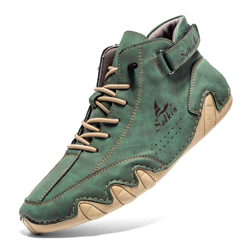 Orthopedische Schoenen Leren Comfortabel Steunzool