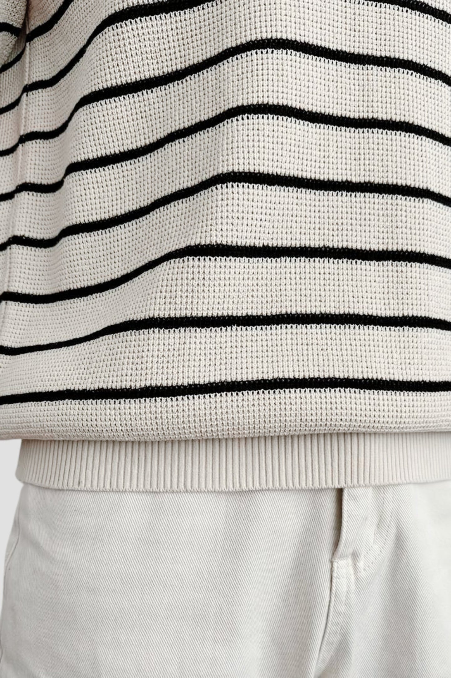 Heren Poloshirt Korte Mouwen Gestreept Casual Stijl