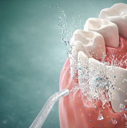 Mondverzorging Waterflosser met Wisselbare Opzetstukken | 3 Reinigingsmodi | IPX6 Waterdicht