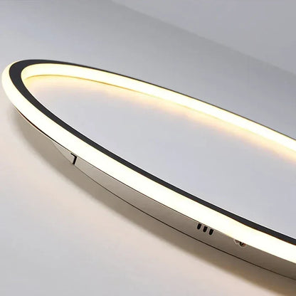 Ronde Plafondlamp Scandinavisch Design Goud Zwart Wit 20-50cm LED Dimbaar Metaal Glas Woonkamer Slaapkamer Eetkamer