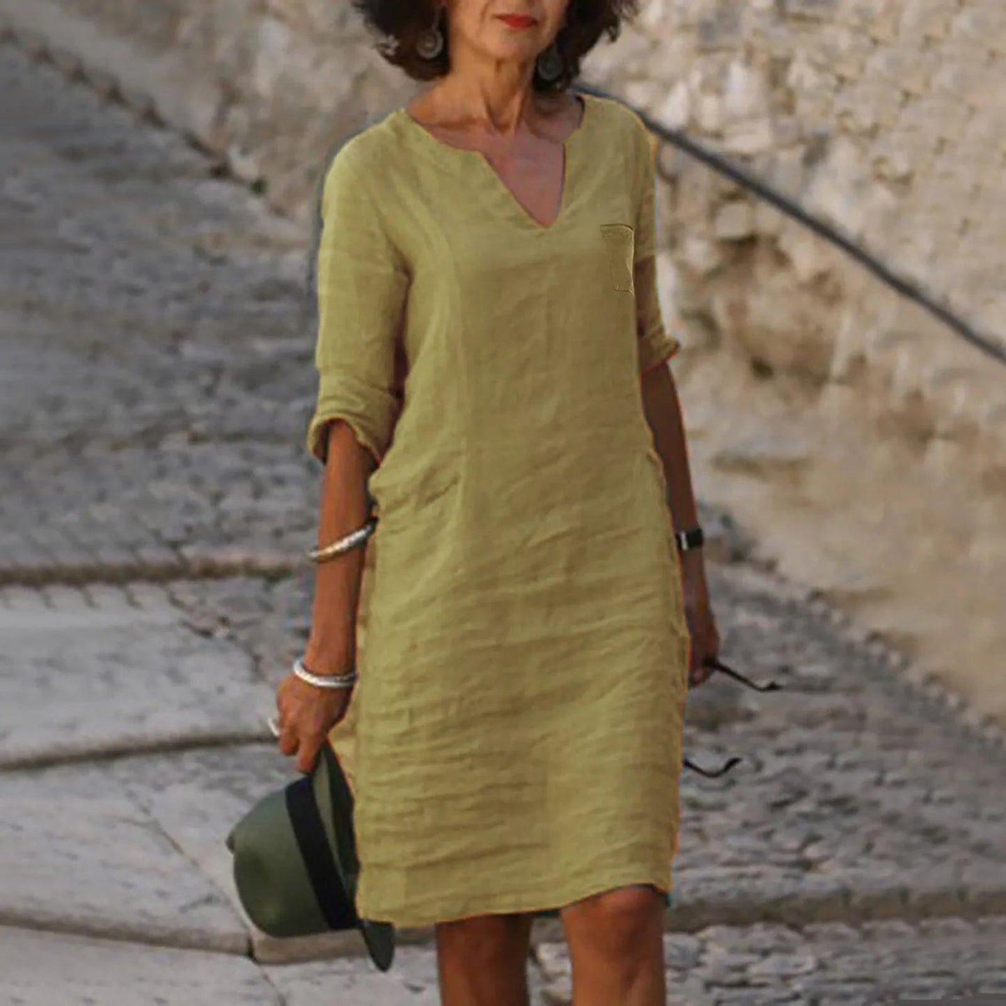 Elegante Damesjurk Rona – Luchtige Zomerjurk