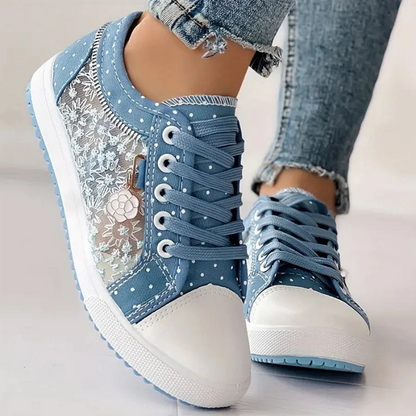 Dames Wandelschoenen Comfortabele Brede Pasvorm