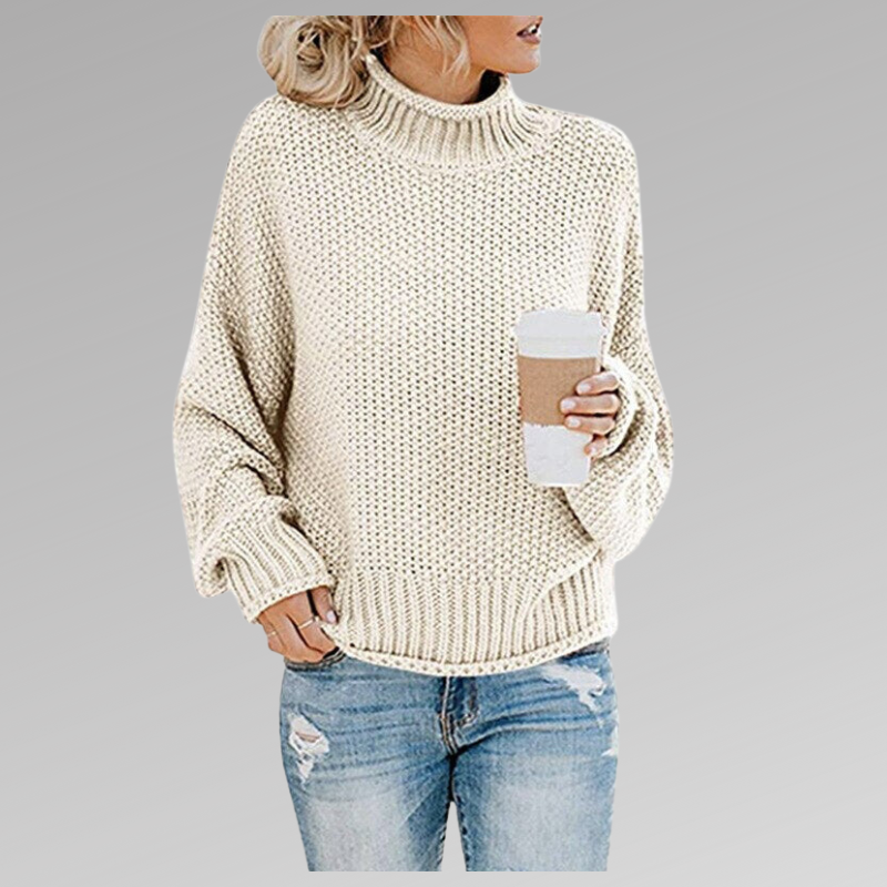 Dames Sweater Zacht Knit Classic Model Comfortabel - StudioMarella