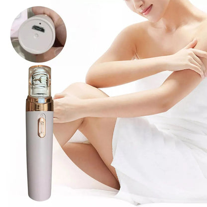 Elektrische Ontharing Gezicht & Lichaam Oplaadbaar USB Epilator Vrouwen Gevoelige Huid Pijnloos Glad