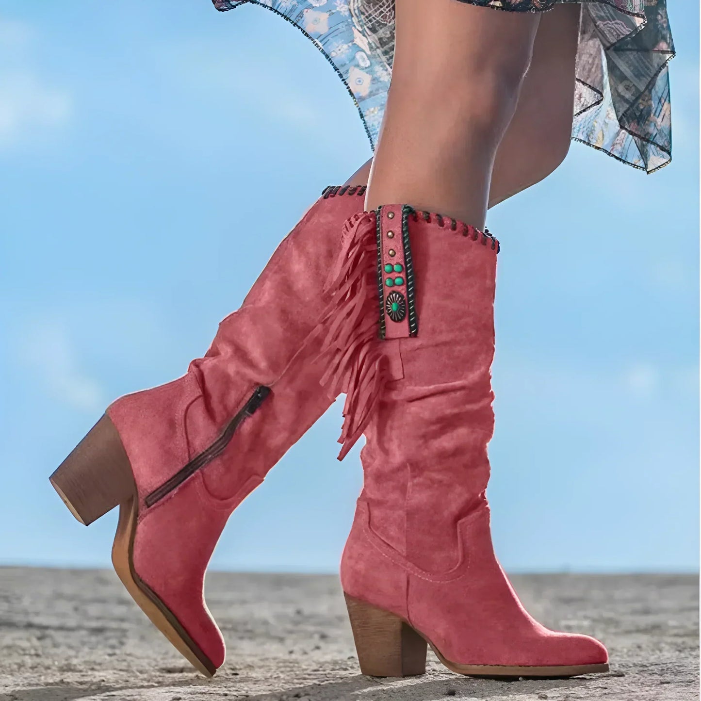 Cowboylaarzen voor Dames Western Stijl