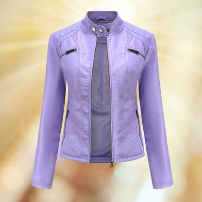 Dames Leren Jas Comfortabel en Stijlvol